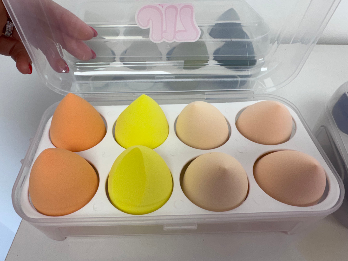 8pcs beauty blenders in box