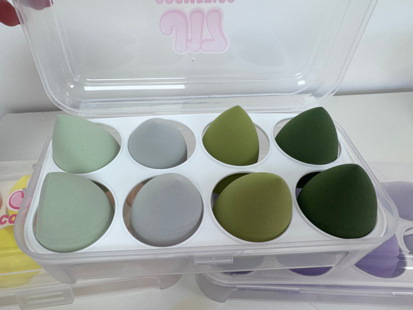 8pcs beauty blenders in box